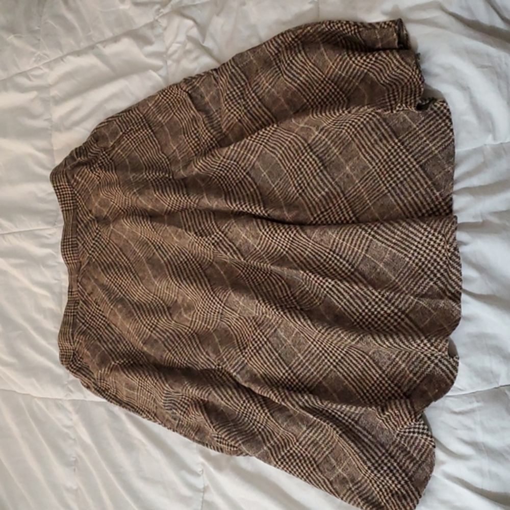 Plaid Skirt